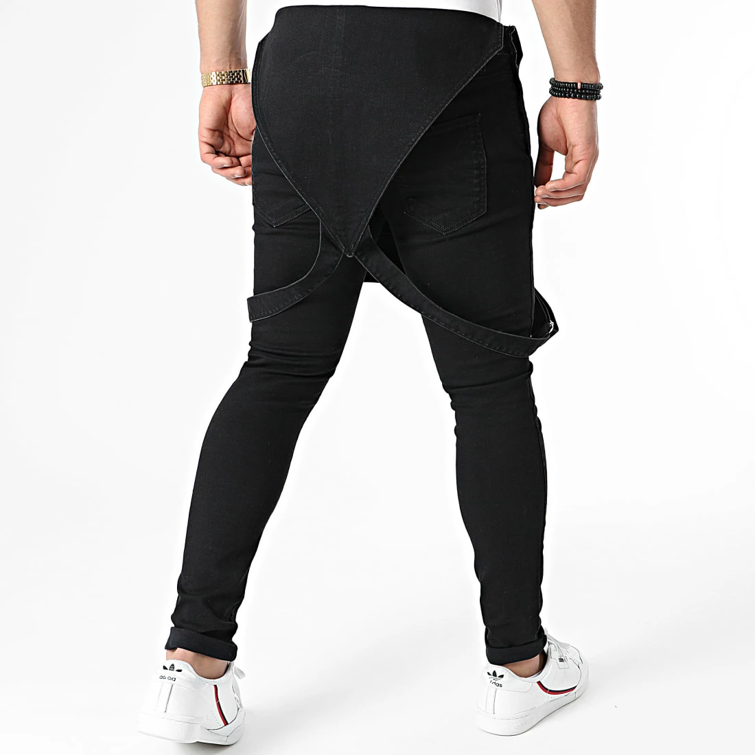 Coupon 🔥 Salopette en Jean Slim 1458 Noir Denim de LBO ⌛ 6 Coupon 🔥 Salopette en Jean Slim 1458 Noir Denim de LBO ⌛ – Image 4