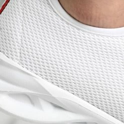 Promo ❤️ Baskets Mesh 1341 Blanc de LBO ✔️ -France LBO Soldes Boutique lbo 243470 FAB SHALBO 1341 20210209T154404 03