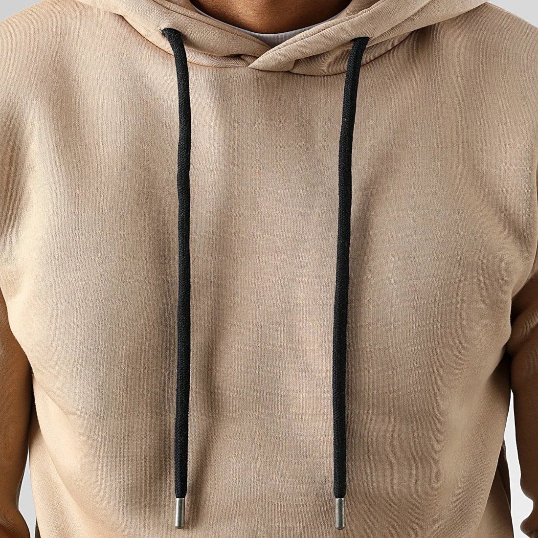 Nouveau 👍 Sweat Capuche 1368 Beige de LBO 👏 4 Nouveau 👍 Sweat Capuche 1368 Beige de LBO 👏 – Image 2