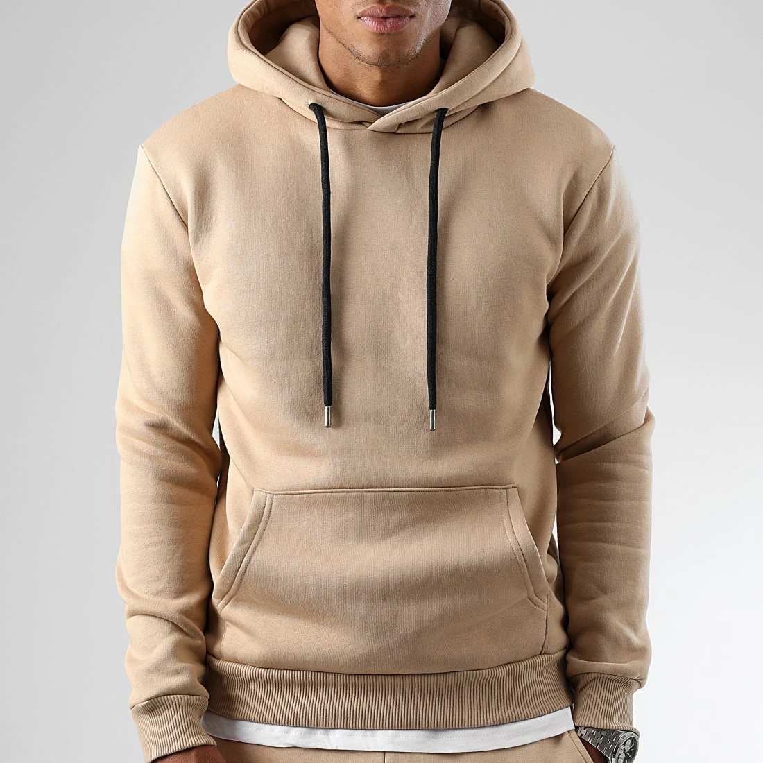 Nouveau 👍 Sweat Capuche 1368 Beige de LBO 👏 3 Nouveau 👍 Sweat Capuche 1368 Beige de LBO 👏