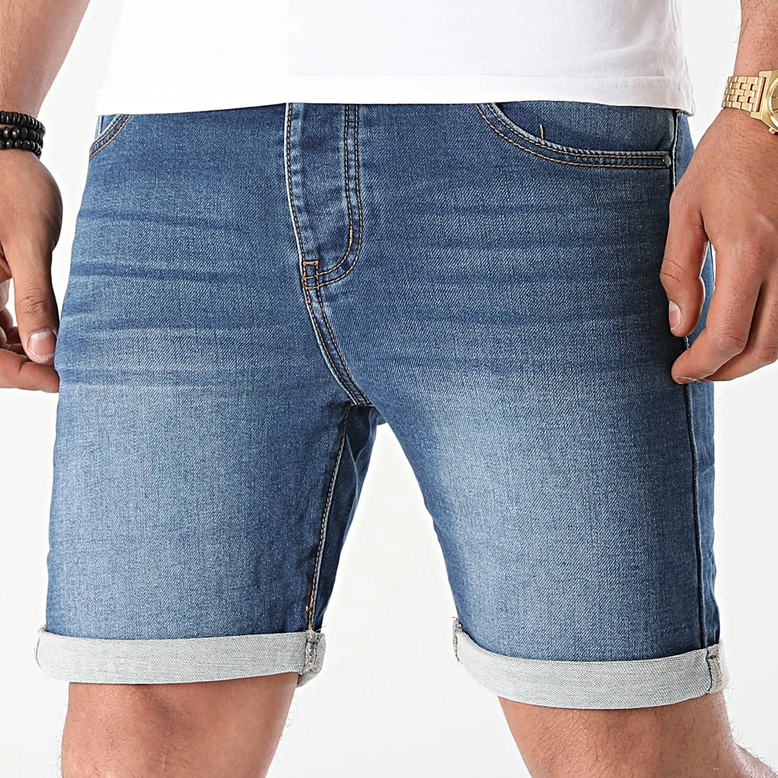 Top 10 💯 Short Jean Jogg BP154PE21 Bleu Denim de LBO ⭐ 3 Top 10 💯 Short Jean Jogg BP154PE21 Bleu Denim de LBO ⭐