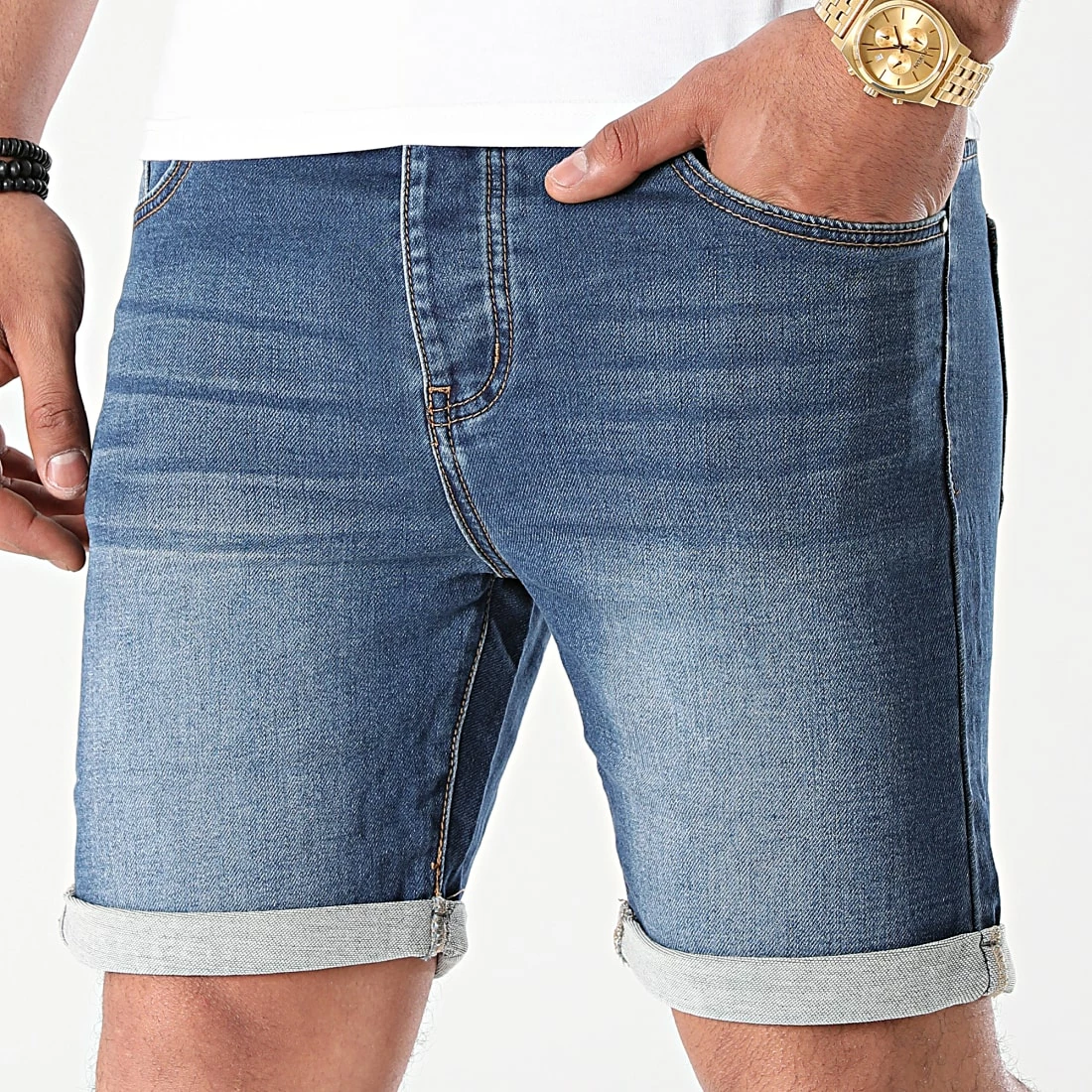 Top 10 💯 Short Jean Jogg BP154PE21 Bleu Denim de LBO ⭐ 5 Top 10 💯 Short Jean Jogg BP154PE21 Bleu Denim de LBO ⭐ – Image 3