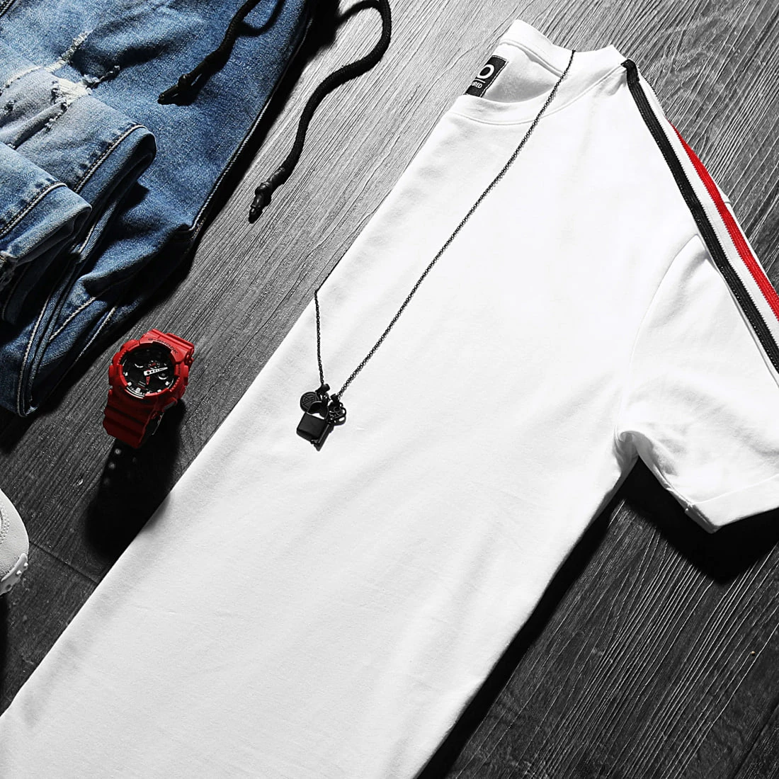 Les meilleures critiques de 🛒 Tee 👕 Shirt Oversize Avec Bandes Bleu Blanc Rouge 1391 Blanc de LBO 😍 6 Les meilleures critiques de 🛒 Tee 👕 Shirt Oversize Avec Bandes Bleu Blanc Rouge 1391 Blanc de LBO 😍 – Image 4