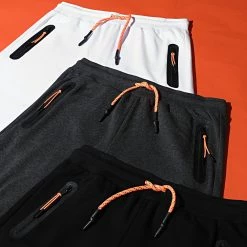 Remise 🔔 Short Jogging Zip Tech 1485 Gris Anthracite de LBO 🥰 -France LBO Soldes Boutique lbo 247242 FAB SHALBO 1485 20210303T082257 05