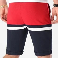 Les meilleures critiques de 😀 Short Jogging Tricolore 1507 Rouge Bleu Marine de LBO 🛒 -France LBO Soldes Boutique lbo 247255 FAB SHALBO 1507 20210219T081657 04