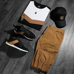 Les meilleures critiques de 😀 Tee 👚 Shirt Tricolore 1559 Blanc Camel Noir de LBO 🥰 -France LBO Soldes Boutique lbo 248906 FAB SHALBO 1559 20210310T085554 03