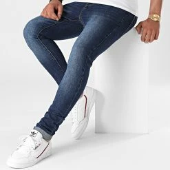 Nouveau 🛒 Jean Skinny 72215G1 Bleu Medium de LBO 🥰 -France LBO Soldes Boutique lbo 250125 FAB LBO 72215G1 MEDIUMBLUE 20210430T115426 03