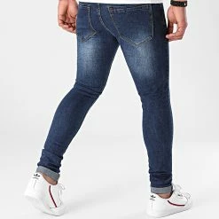 Nouveau 🛒 Jean Skinny 72215G1 Bleu Medium de LBO 🥰 -France LBO Soldes Boutique lbo 250125 FAB LBO 72215G1 MEDIUMBLUE 20210430T115428 04
