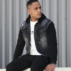 Meilleure vente ✔️ Veste Jean A Capuche 1518 Noir de LBO 🥰 12 Meilleure vente ✔️ Veste Jean A Capuche 1518 Noir de LBO 🥰 -France LBO Soldes Boutique lbo 256835 FAB SHALBO 1518 20210707T082746 05