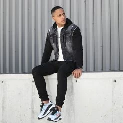 Meilleure vente ✔️ Veste Jean A Capuche 1518 Noir de LBO 🥰 13 Meilleure vente ✔️ Veste Jean A Capuche 1518 Noir de LBO 🥰 -France LBO Soldes Boutique lbo 256835 FAB SHALBO 1518 20210707T082748 06