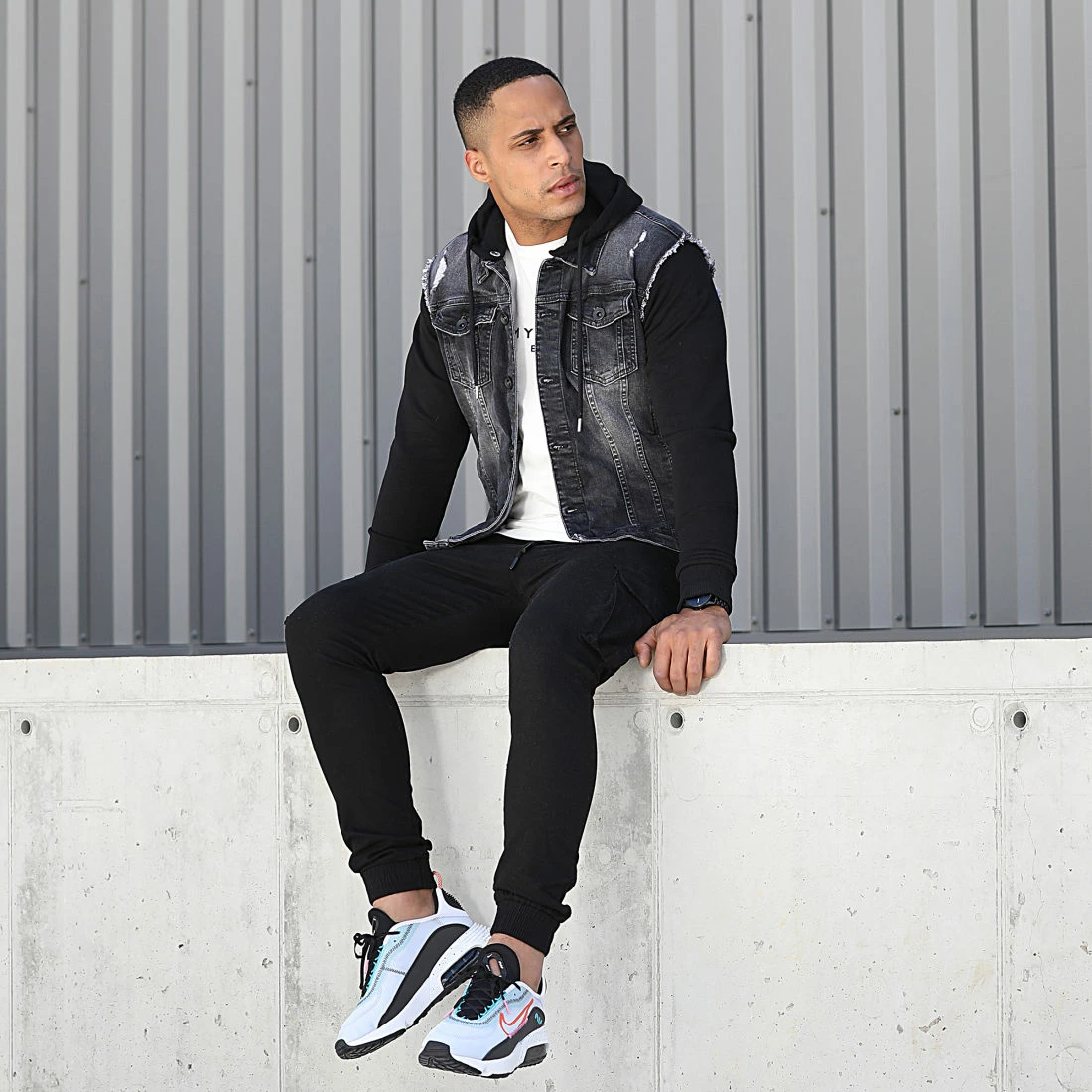 Meilleure vente ✔️ Veste Jean A Capuche 1518 Noir de LBO 🥰 8 Meilleure vente ✔️ Veste Jean A Capuche 1518 Noir de LBO 🥰 – Image 6