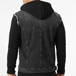 Meilleure vente ✔️ Veste Jean A Capuche 1518 Noir de LBO 🥰 11 Meilleure vente ✔️ Veste Jean A Capuche 1518 Noir de LBO 🥰 -France LBO Soldes Boutique lbo 256835 FAB SHALBO 1518 20210915T082035 04