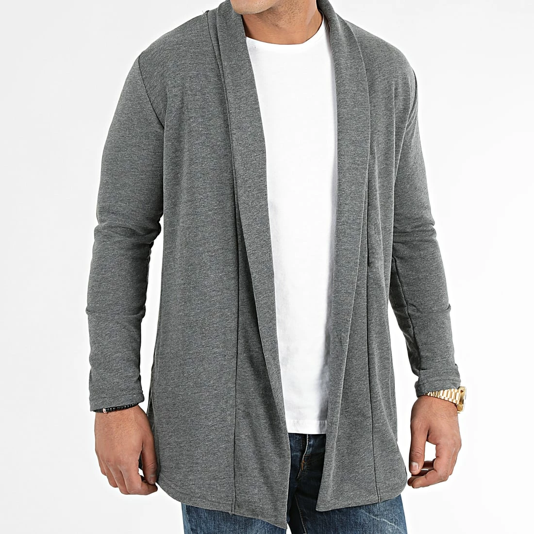 Budget 👏 Gilet Oversize 1627 Gris Anthracite de LBO 🌟 3 Budget 👏 Gilet Oversize 1627 Gris Anthracite de LBO 🌟