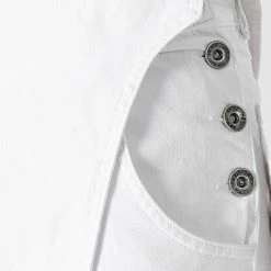 Top 10 🎁 Salopette En Jean Slim 1712 Blanc Denim de LBO ✨ -France LBO Soldes Boutique lbo 261247 FAB SHALBO 1712 20210604T145057 02