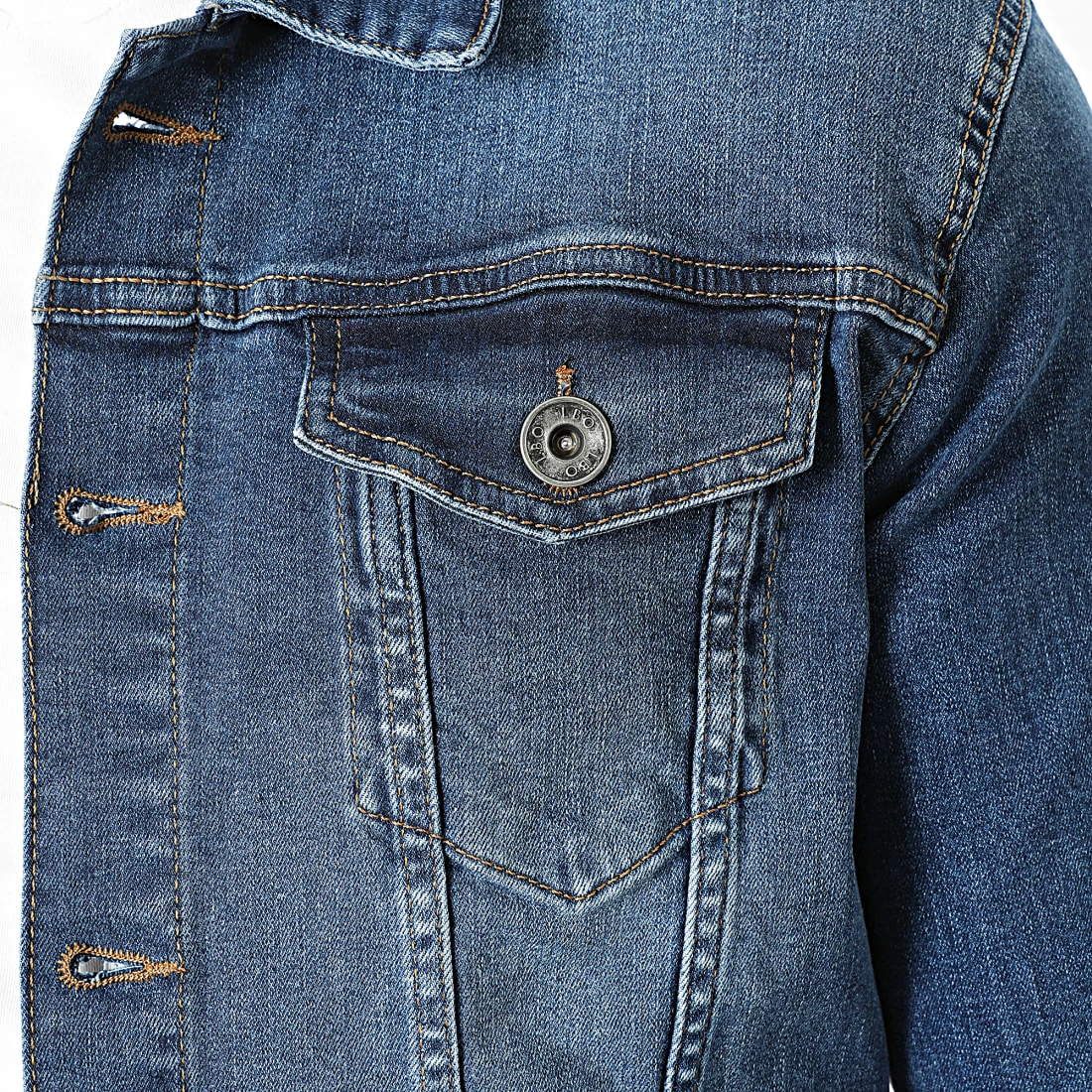 Coupon 🤩 Veste Jean 1536 Bleu Denim de LBO ✔️ 4 Coupon 🤩 Veste Jean 1536 Bleu Denim de LBO ✔️ – Image 2