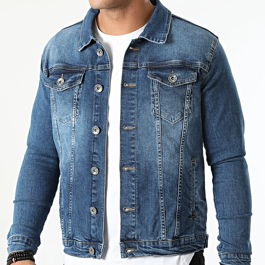 Coupon 🤩 Veste Jean 1536 Bleu Denim de LBO ✔️ 5 Coupon 🤩 Veste Jean 1536 Bleu Denim de LBO ✔️ – Image 3