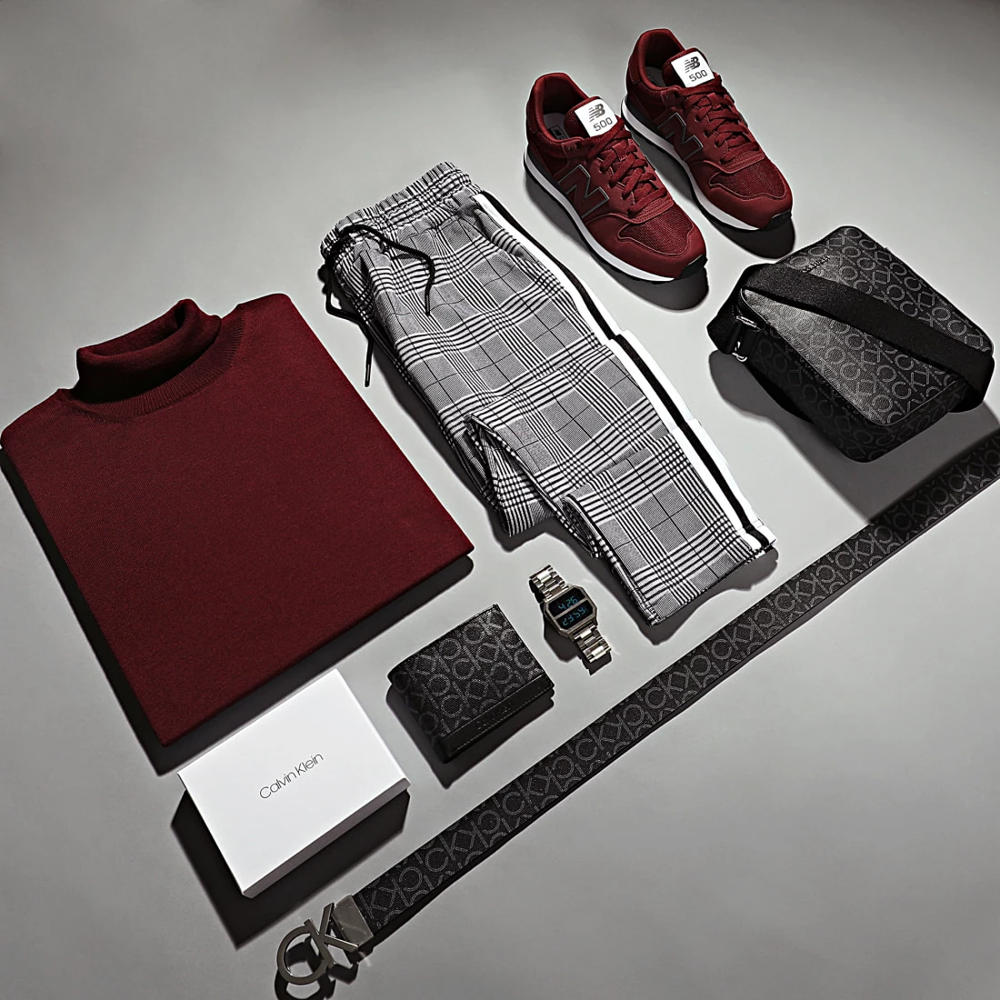 Acheter 👍 Pantalon Carreaux Avec Bandes 0026 Gris Noir Blanc de LBO ✨ 8 Acheter 👍 Pantalon Carreaux Avec Bandes 0026 Gris Noir Blanc de LBO ✨ – Image 6