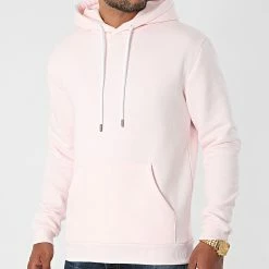 Budget 🥰 Lot de 2 Sweats Capuche 1769 Rose Pale Blanc de LBO 😍 -France LBO Soldes Boutique lbo 265090 FAB SHALBO 1769 20210625T151736 04