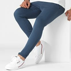 Meilleure affaire 🧨 Pantalon Chino Skinny 1745 Bleu de LBO 👏 -France LBO Soldes Boutique lbo 265689 FAB SHALBO 1745 20210713T144710 03