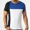 Grosses soldes 🌟 Tee 👕 Shirt Bande Tricolore 1774 Blanc Noir Bleu Roi de LBO ⭐ -France LBO Soldes Boutique lbo 265709 FAB SHALBO 1774 20210709T153722 01
