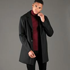 Remise 🥰 Pull Col Roulé Slim Fit JUM-87 Bordeaux de LBO ⌛ -France LBO Soldes Boutique lbo 266115 FAB LBO 1006 JUM 87 20211006T160222 06