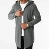 Vente flash 🧨 Gilet Oversize Avec Capuche 1630 Gris Anthracite de LBO 🔥 -France LBO Soldes Boutique lbo 266837 FAB SHALBO 1630 20210702T140013 01