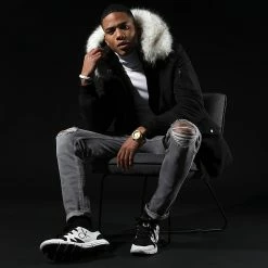 Offres 🎁 Parka Tech Premium Avec Fourrure Blanche 0024 Noir de LBO 🔔 -France LBO Soldes Boutique lbo 266918 FAB LBO 1070510 0024 20211210T160821 05