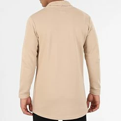 Remise ✨ Gilet Oversize 1765 Beige de LBO 😍 -France LBO Soldes Boutique lbo 267720 FAB SHALBO 1765 20210819T153533 04