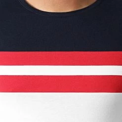 Meilleur prix ⌛ Tee 👕 Shirt Tricolore 1767 Bleu Marine Rouge Blanc de LBO 🔥 -France LBO Soldes Boutique lbo 269494 FAB SHALBO 1767 20210903T094324 02