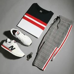 Meilleur prix ⌛ Tee 👕 Shirt Tricolore 1767 Bleu Marine Rouge Blanc de LBO 🔥 -France LBO Soldes Boutique lbo 269494 FAB SHALBO 1767 20210903T142002 03