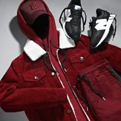 Coupon 💯 Sweat Capuche 1787 Bordeaux de LBO ⌛ -France LBO Soldes Boutique lbo 271574 FAB SHALBO 1787 20220204T073551 05