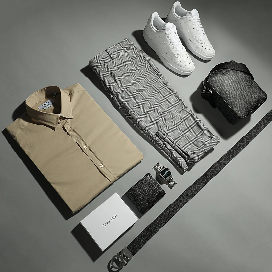 De gros 🎁 Chemise Manches Longues Slim Fit 1844 Beige de LBO 🤩 5 De gros 🎁 Chemise Manches Longues Slim Fit 1844 Beige de LBO 🤩 – Image 3