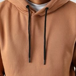 Le moins cher ✔️ Sweat Capuche Uni 90 Camel de LBO 😉 -France LBO Soldes Boutique lbo 275392 LBO 1070546 0090 20221003T153134 02