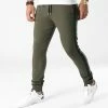 Meilleure affaire 🔔 Jogger Pant Super Skinny A Bandes 1912 Vert Kaki de LBO ✨ -France LBO Soldes Boutique lbo 276534 FAB SHALBO 1912 20210903T094016 01