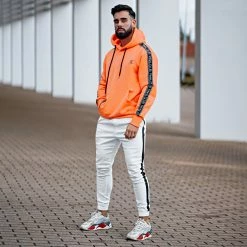 Top 10 😍 Jogger Pant Super Skinny A Bandes 1914 Blanc de LBO ✔️ -France LBO Soldes Boutique lbo 276537 FAB SHALBO 1914 20220224T083801 05