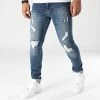 De gros 👍 Jean Slim Fit Avec Déchirures 1865 Bleu Denim de LBO 🥰 -France LBO Soldes Boutique lbo 277036 FAB SHALBO 1865 20210910T153321 01