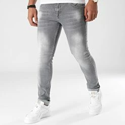 Les meilleures critiques de 🎉 Jean Slim Fit 1870 Denim Gris Clair de LBO 😀