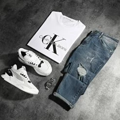 Coupon ❤️ Jean Slim Fit Avec Déchirures 1985 Bleu Denim de LBO ✨ -France LBO Soldes Boutique lbo 280244 FAB SHALBO 1985 20211222T081630 05