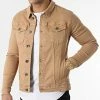 Nouveau 😍 Veste Jean 1538 Denim Camel de LBO 🔔 -France LBO Soldes Boutique lbo 283212 FAB SHALBO 1538 20220225T153114 01