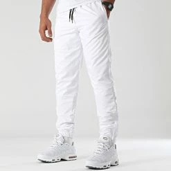 Nouveau ⭐ Pantalon Jogging Diamant 1070510-0016 Blanc de LBO 💯 -France LBO Soldes Boutique lbo 283520 FAB 1070510 0016 20211015T120402 04