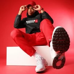 Tout neuf ✔️ Pantalon Jogging Diamant 1070510-0020 Rouge de LBO ⭐ -France LBO Soldes Boutique lbo 283531 FAB 1070510 0020 20211129T144545 05