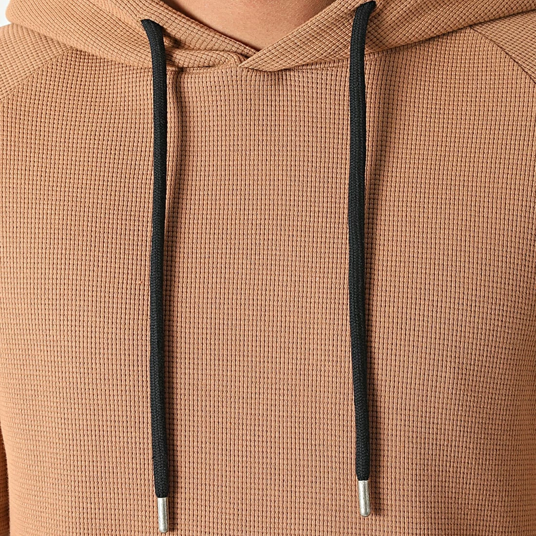 Nouveau 🤩 Sweat Capuche Waffle 1921 Camel de LBO ✔️ 4 Nouveau 🤩 Sweat Capuche Waffle 1921 Camel de LBO ✔️ – Image 2