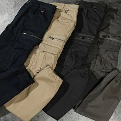 Promo 🧨 Pantalon Cargo 1845 Gris de LBO 🔥 12 Promo 🧨 Pantalon Cargo 1845 Gris de LBO 🔥 -France LBO Soldes Boutique lbo 284930 FAB SHALBO 1845 20211217T081326 05