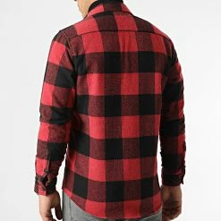 Acheter 🔥 Surchemise A Carreaux 0109 Noir Rouge de LBO 👍 -France LBO Soldes Boutique lbo 287187 FAB LBO 1070546 0109 20211216T154555 04