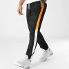 Meilleure affaire 🤩 Pantalon Jogging Tricolore A Bandes 0026 Noir Orange de LBO 🧨 -France LBO Soldes Boutique lbo 287380 FAB LBO 10701336 0026 20211210T115535 01