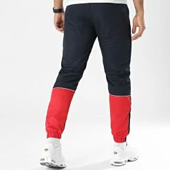 Coupon 🛒 Pantalon Jogging Bicolore 0029 Bleu Marine Rouge de LBO 💯 -France LBO Soldes Boutique lbo 287383 FAB LBO 10701336 0029 20211119T140506 04