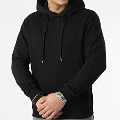 Offres 🧨 Lot de 2 Sweats Capuche 1598 Vert Kaki et Noir de LBO 😉 -France LBO Soldes Boutique lbo 289067 FAB SHALBO 1598 20220128T082723 04