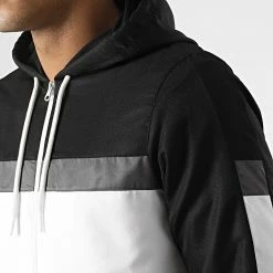 Grosses soldes 😉 Ensemble De Survetement Tricolore A Bandes 0045 Noir Blanc Gris de LBO 😀 -France LBO Soldes Boutique lbo 289187 FAB LBO 10701336 0045 20211217T075720 03