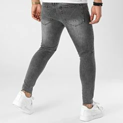 Grosses soldes 🌟 Jean Skinny LB054D8AH2 Gris de LBO ⌛ -France LBO Soldes Boutique lbo 289648 FAB LBO ZD319GPE4 GREYDENIM 20220121T083402 04