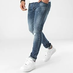 Nouveau 🔔 Jean Skinny 0004 Bleu Medium de LBO 😀 10 Nouveau 🔔 Jean Skinny 0004 Bleu Medium de LBO 😀 -France LBO Soldes Boutique lbo 289661 FAB LBO 1070318 0004 DV004 20211105T152101 03